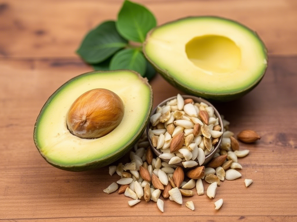Receta con aguacate y nueces