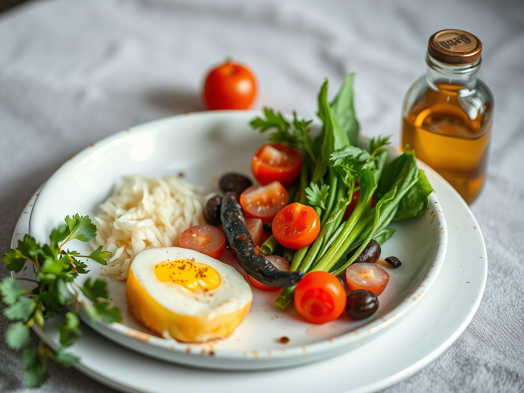 Cena ligera para estimular la potencia
